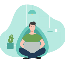 telecommuting-concept